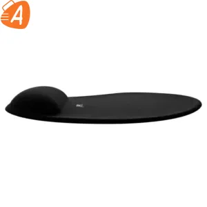 Tapis de souris avec repose poignet en gel T'nB Ergo (Noir) - garanti