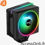 Ventilateur processeur AeroCool Cylon 3H PWM RGB - garanti