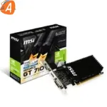 Carte Graphique Nvidia MSI GeForce GT710 2GD3H 2Go LP (Low Profile Passive) - ( garanti )