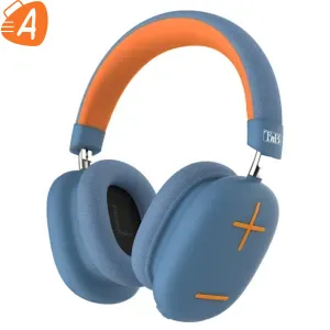 Casque Micro Bluetooth T'nB Bounce (Bleu/Orange) - garanti