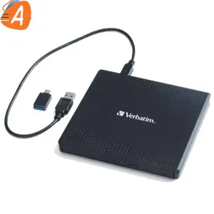 Graveur DVD externe Verbatim Slimline (Noir) garanti