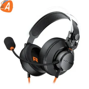 Casque Gamer filaire Cougar VM410 (Noir/Orange) ( garanti )
