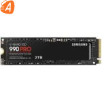 SAMSUNG 990 PRO MZ-V9P2T0BW 2To M.2 2280 PCIe 4.0 x4 NVMe 2.0 (garanti)